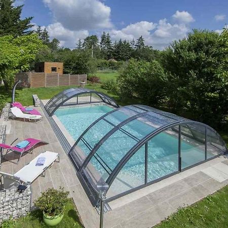 Au Coeur Du Bien Etre, Chambre D'Hotes Avec Piscine Chauffee Et Couverte, Spa, Sauna, Massages Monteaux Eksteriør bilde